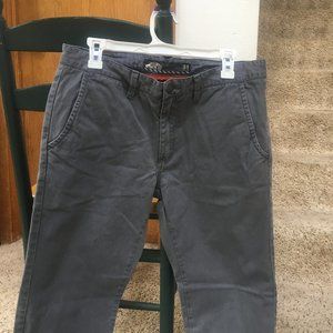 Mens Vans Chino Gray Pants
